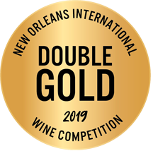 New Orleans International Double Gold Wine Competition medal